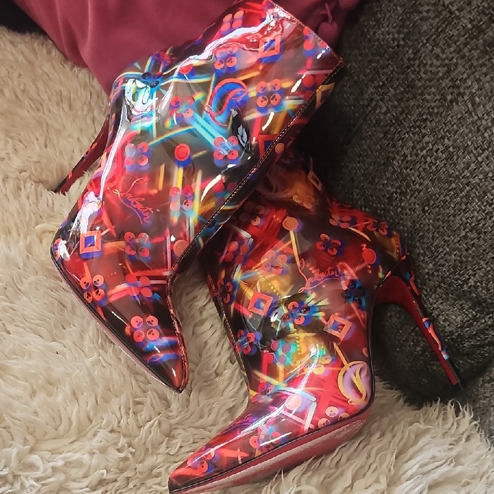 Christian Louboutin Colorful Women's Ankle Boots